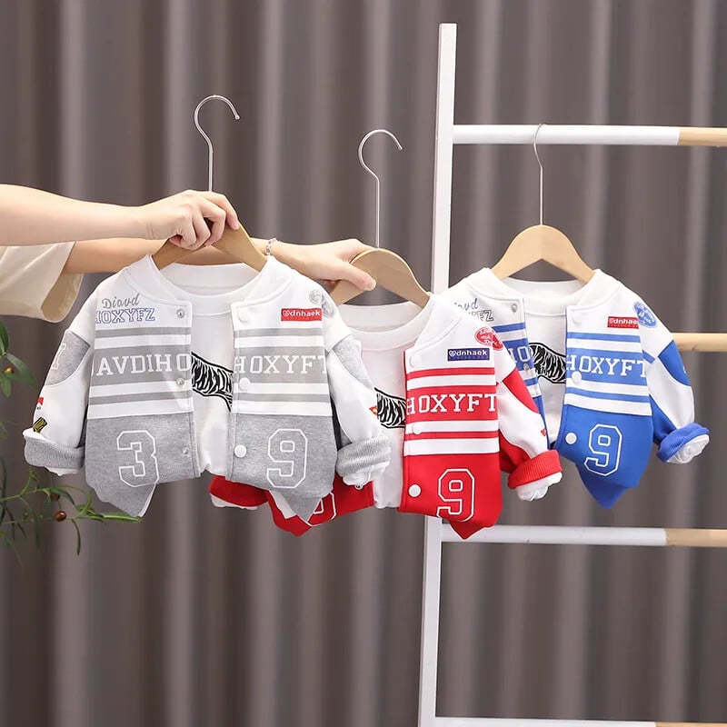 Nouă primăvară toamnă copii băieți fete paltoane pentru copii mici sugari jachetă sport casual pentru copii îmbrăcăminte de vacanță pentru bebeluși 1 2 3 4 5 ani