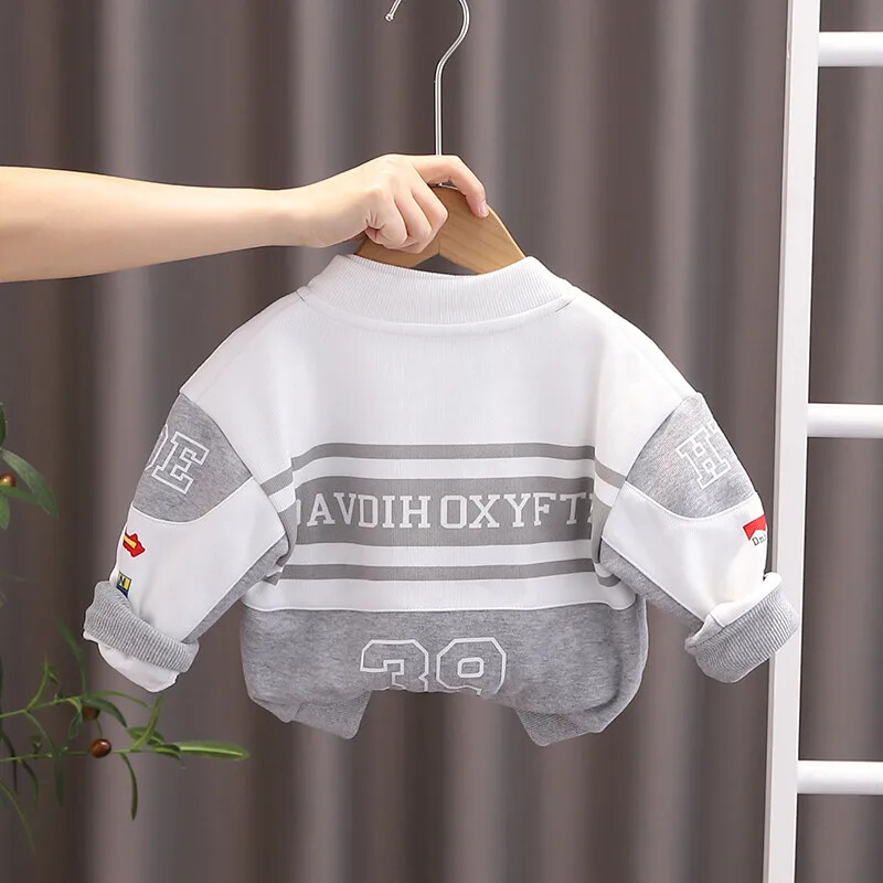 Nouă primăvară toamnă copii băieți fete paltoane pentru copii mici sugari jachetă sport casual pentru copii îmbrăcăminte de vacanță pentru bebeluși 1 2 3 4 5 ani