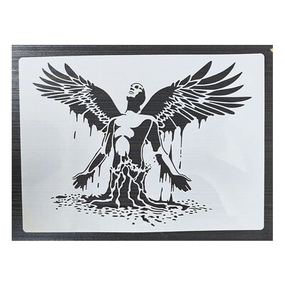 21*29cm Be in Love With Template DIY Layering Stencils Wall Painting Scrapbook Coloring ανάγλυφο άλμπουμ Πρότυπο διακοσμητικής κάρτας