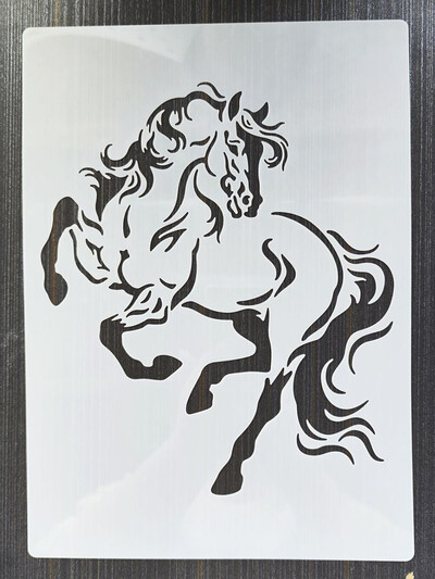 21*29cm Be in Love With Template DIY Layering Stencils Wall Painting Scrapbook Coloring ανάγλυφο άλμπουμ Πρότυπο διακοσμητικής κάρτας