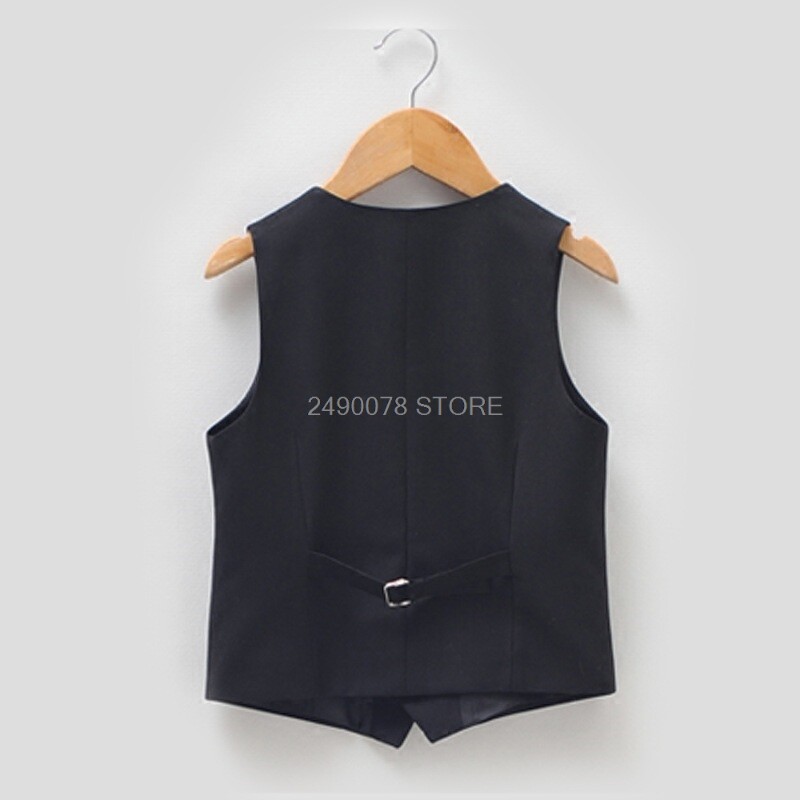 Vestă pentru ziua de naștere pentru copii în stil englezesc vestă formală prinț pentru băieți blânzi, pentru petrecere de nuntă, vestă de performanță pentru băiat