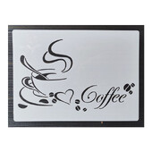 21*29Cm predložak za kavu DIY Šablone za slojeve Zidne slike Spomenar Bojanje Album za utiskivanje Predložak ukrasnih kartica