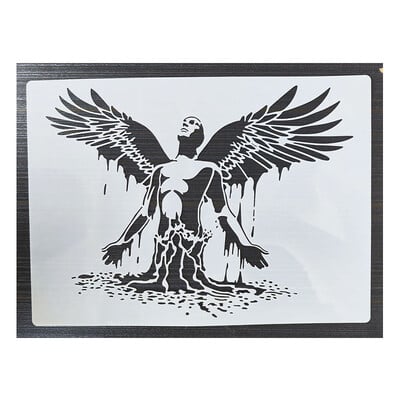 21*29Cm predložak za kavu DIY Šablone za slojeve Zidne slike Spomenar Bojanje Album za utiskivanje Predložak ukrasnih kartica