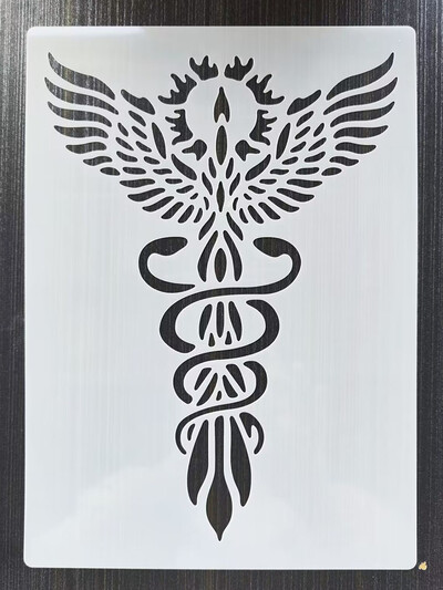 21*29Cm predložak za kavu DIY Šablone za slojeve Zidne slike Spomenar Bojanje Album za utiskivanje Predložak ukrasnih kartica