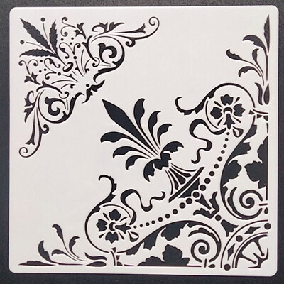 1tk 20*20Cm Mandala šabloon mööblile Seintele Maalimine Dekoratsioon Kihistamine Plastik DIY Värvimine Reljeef Väljalõigete albumi šabloonid