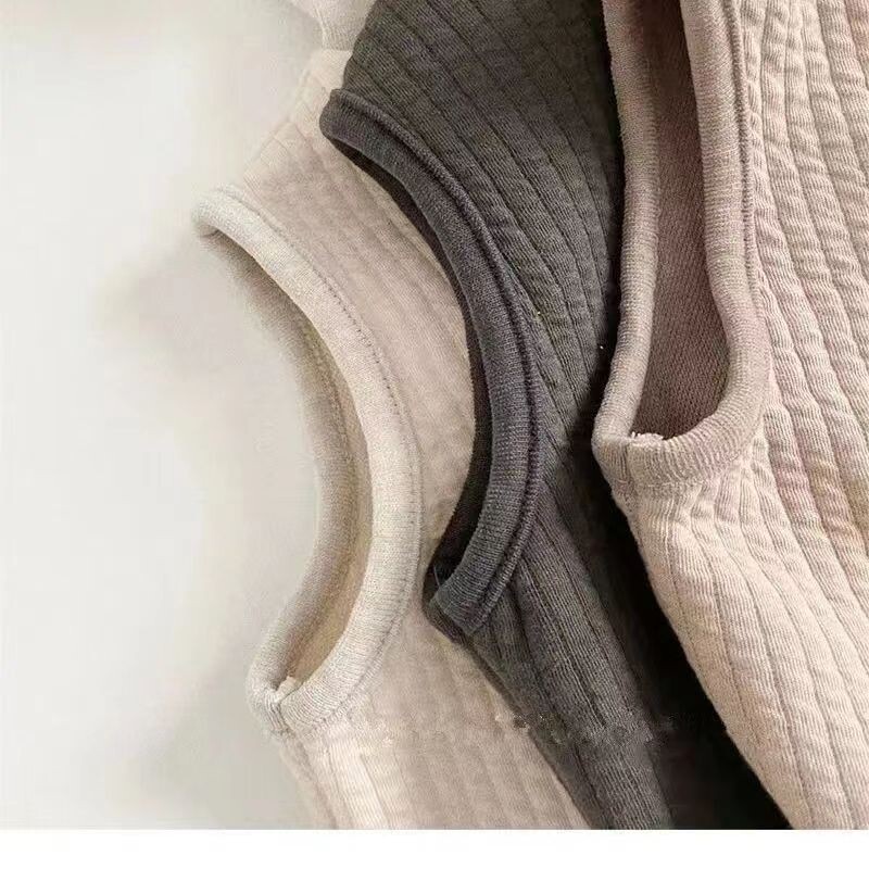 Prsluk za bebe, djevojčice i dječake, dječja jakna bez rukava, gornja odjeća s kapuljačom za malu djecu od 1 do 6 godina, jednobojna dječja odjeća