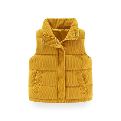 Băieți Fete Vestă din velur Copii Toamnă Iarnă Vestă Mantoane Copii Jachete de culoare solidă Moda pentru sugari Îmbrăcăminte caldă ocazională