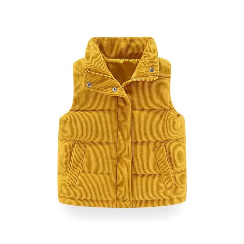 Băieți Fete Vestă din velur Copii Toamnă Iarnă Vestă Mantoane Copii Jachete de culoare solidă Moda pentru sugari Îmbrăcăminte caldă ocazională