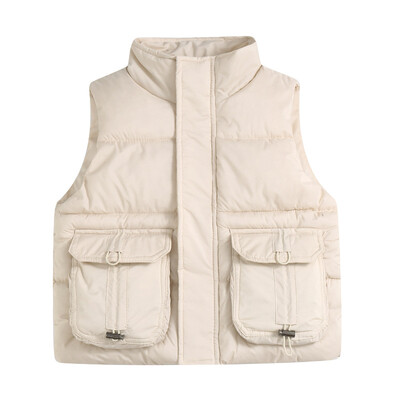 Zimski plišani topli prsluk, podebljani kaput, 2-10 godina, dječak, djevojčica, slobodno vrijeme, svestrana punja jakna bez rukava, modna nova dječja odjeća