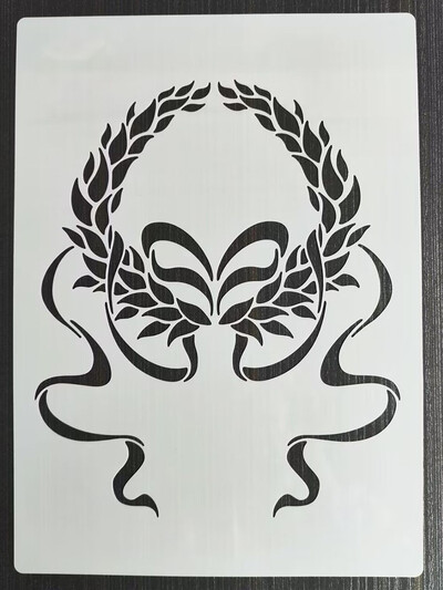 1PCS 21*29Cm Stone Statu Template Направи си сам шаблони за наслояване Стенни картини Скрапбук оцветяване Релефен албум Шаблон за декоративна картичка