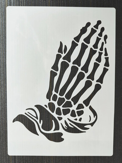 1PCS 21*29Cm Stone Statu Template Направи си сам шаблони за наслояване Стенни картини Скрапбук оцветяване Релефен албум Шаблон за декоративна картичка