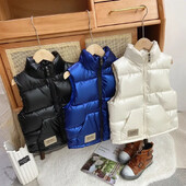 Dječji prsluk Djevojčice Dječaci Bebina dječja donja topla deblja vesta Kaput do struka Gornja odjeća Donja pamučna jakna Prsluk proljeće jesen zima