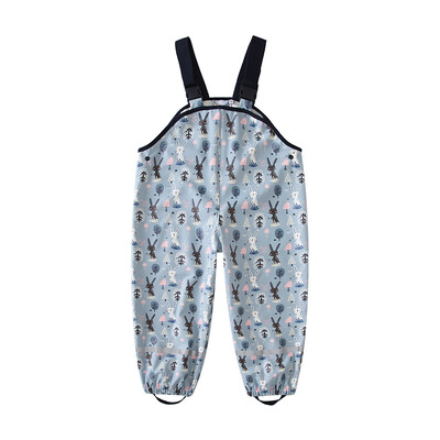 HONEYKING Dječji kombinezon za dječake Vanjska odjeća za malu djecu Vodootporne PU kišne hlače Kombinezoni za djevojčice za djecu