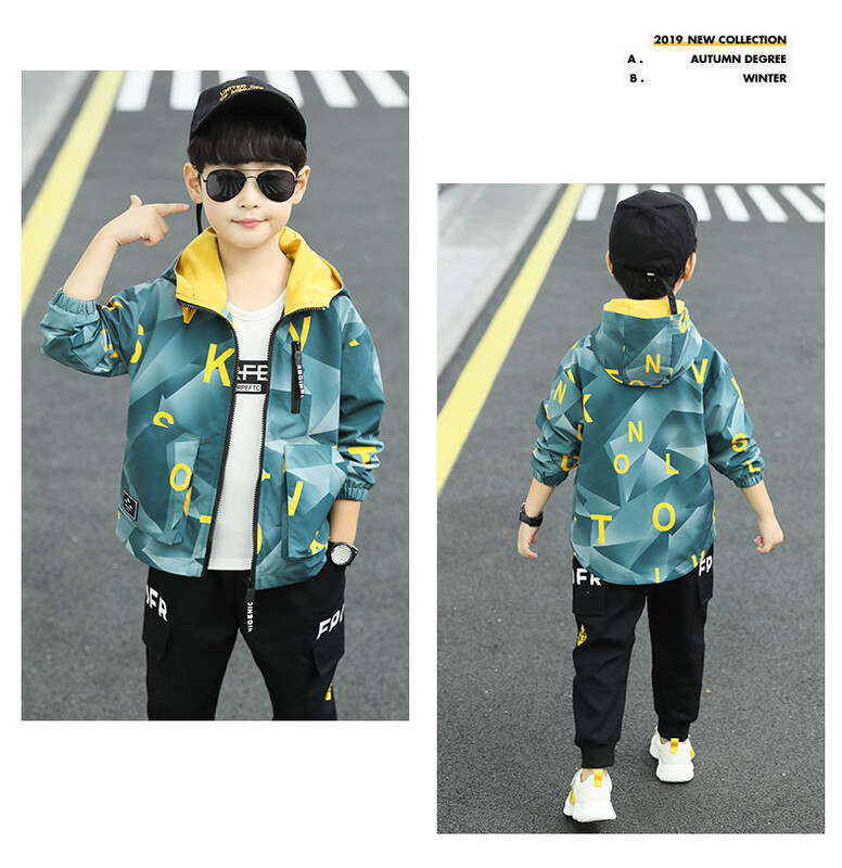 Jachete pentru băieți, primăvară, toamnă, 2021, pentru copii, îmbrăcăminte ocazională, cu mânecă lungă, cu glugă, pentru 4 5 6 7 8 9 10 11 12 ani