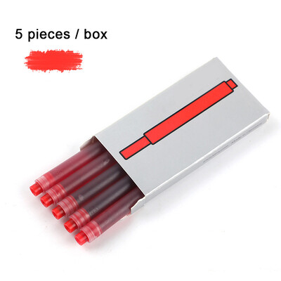 5 τεμ. T10 Ink Cartridge Pen Fountain Ink Cartridges Ανταλλακτικό στυλό για LAMY Μαύρο Μπλε Κόκκινο Γραφική ύλη Σχολικά είδη Γράψιμο