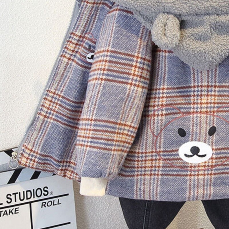 Kaput za dječake Kaput Jakna Vjetrobran Gornja odjeća 2024 Savršena zima jesen Pamuk Visokokvalitetni božićni dar Dječja odjeća