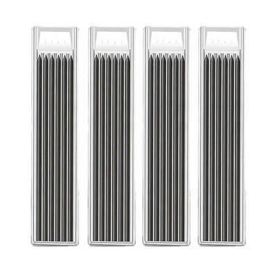 Crna Crvena Žuta Mehanička olovka s dubokim rupama Olovka 2,8 mm Stolarska olovka za obradu drveta Posebna jezgra pribor za pisanje