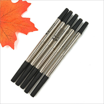 Yushun Blue or Black Hight Quality 0,5mm 5pc Roller Ball Pen Refills Gel Ink for school office