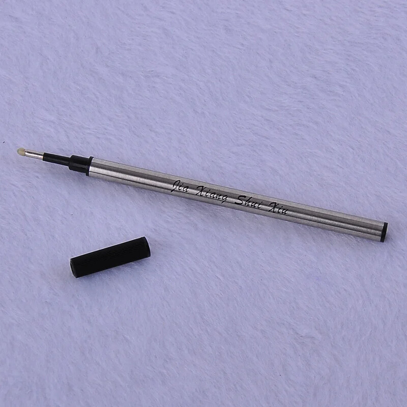 10 tk/komplekt Kvaliteetne sinine must rullpliiatsi täitmine 0,7 mm rull-kuulikese täitmine Kontoritarvete tasuta kohaletoimetamine