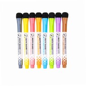 QX2B Olovke za bijelu ploču u 8 boja sa spužvastim gumicama Magnetski markeri za bojanje Školski pribor za UČITELJE