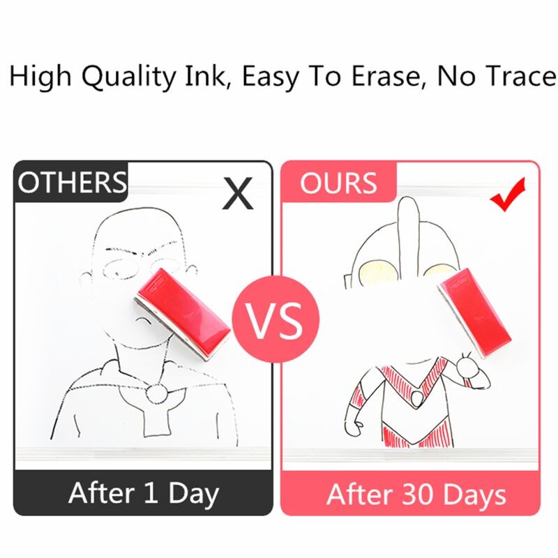 QX2B Olovke za bijelu ploču u 8 boja sa spužvastim gumicama Magnetski markeri za bojanje Školski pribor za UČITELJE