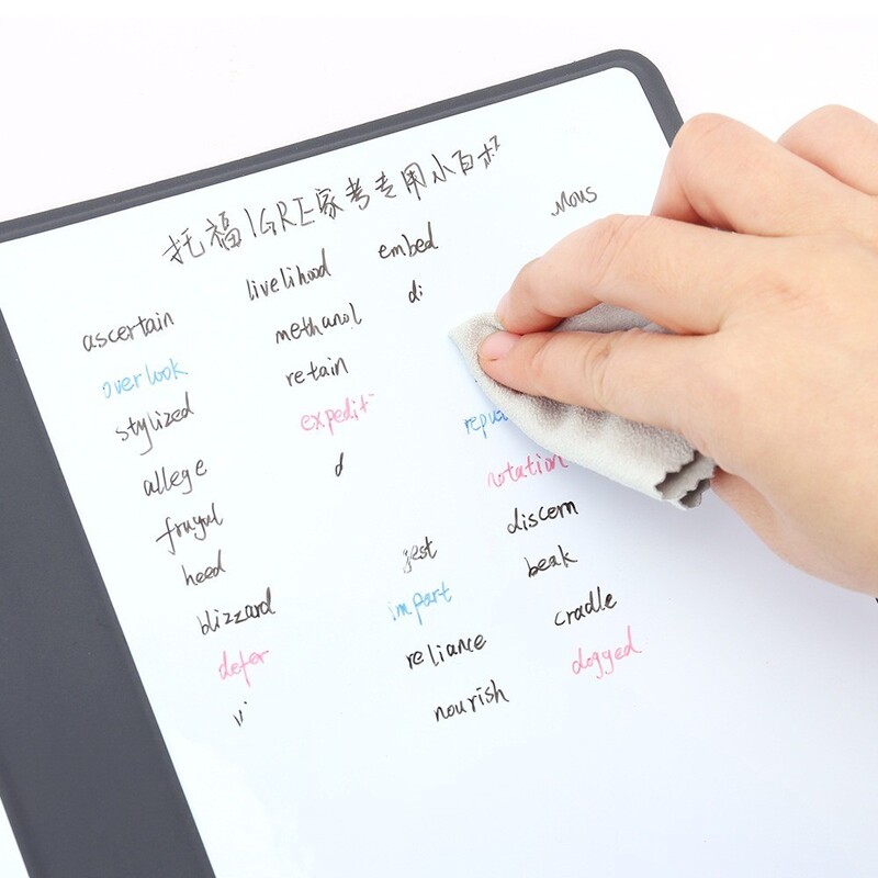 4/10 buc. Markere cu ștergere uscată Vârf ultra fin 0,5 mm 3 culori Markere pentru tablă albă ștergebile pentru copii, școală, planificare, birou, tablă albă