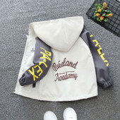 2024, primăvară și toamnă, băieți și copii, cu imprimare pentru petrecere a timpului liber, buzunar, gât rotund, cu fermoar, haine pentru copii, 6 m-6 ani