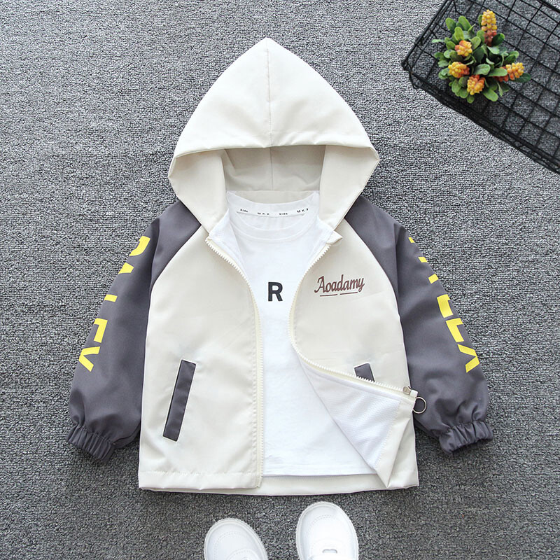 2024, primăvară și toamnă, băieți și copii, cu imprimare pentru petrecere a timpului liber, buzunar, gât rotund, cu fermoar, haine pentru copii, 6 m-6 ani