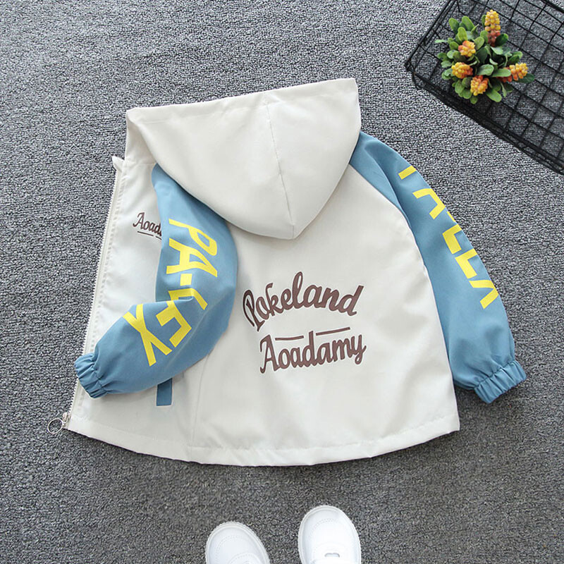 2024, primăvară și toamnă, băieți și copii, cu imprimare pentru petrecere a timpului liber, buzunar, gât rotund, cu fermoar, haine pentru copii, 6 m-6 ani