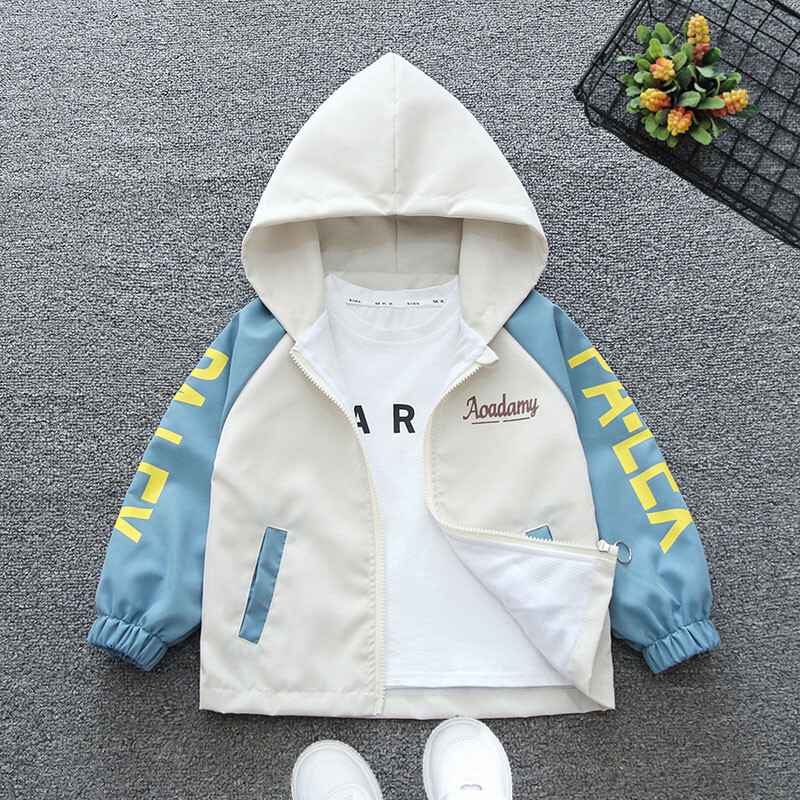 2024, primăvară și toamnă, băieți și copii, cu imprimare pentru petrecere a timpului liber, buzunar, gât rotund, cu fermoar, haine pentru copii, 6 m-6 ani