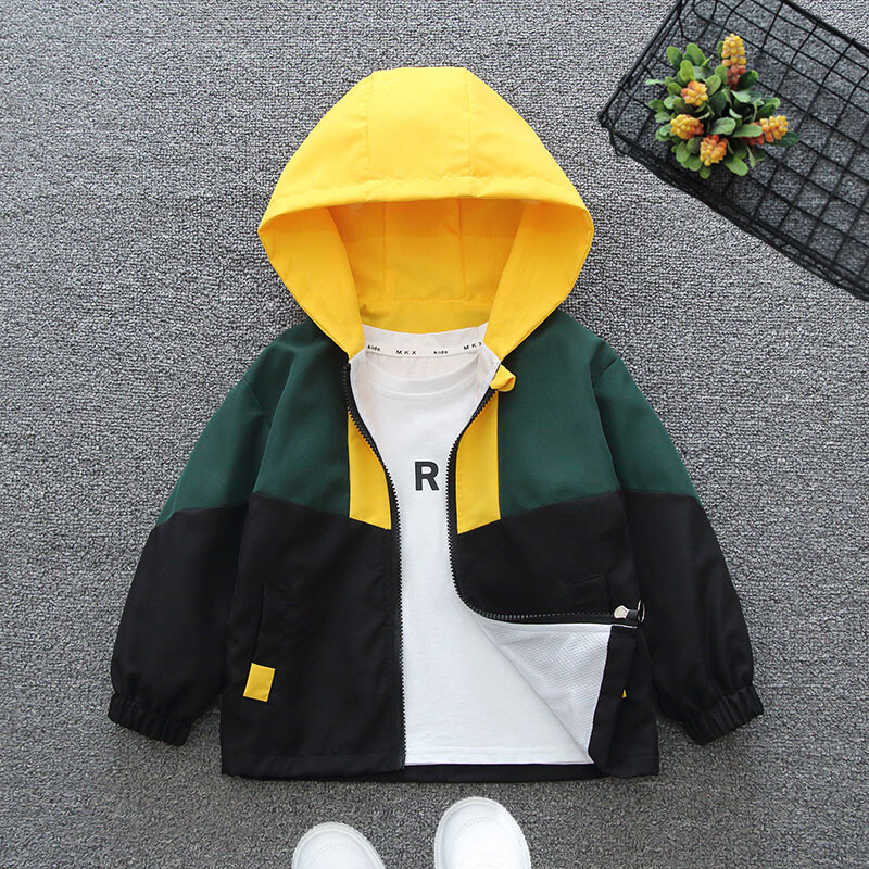 2024. Dječja dječja odjeća s tiskanim slovima i dugim rukavima s patentnim zatvaračem za dječake, proljeće i jesen, Dječja odjeća od 1 do 8 godina