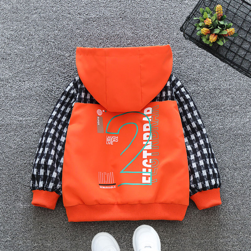 2024 Kevad- ja sügisene tüdrukute laste ruuduline kiri pikkade varrukatega Ümarkaelus Tõmblukuga mantel Lasteriided 1-8A