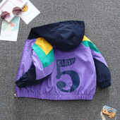 2024. Dječja dječja odjeća za djevojčice s kapuljačom i patentnim zatvaračem za slobodno vrijeme, od 1 do 8 godina.