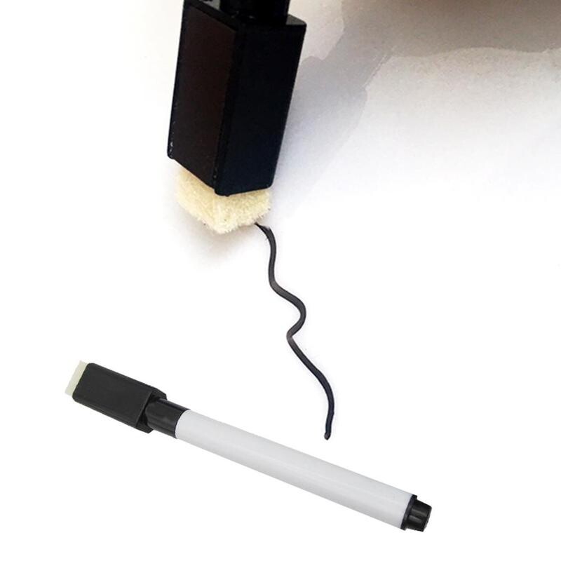 Vividcraft 10 kom./Partija Izbrisiva olovka za bijelu ploču Set s gumicom Kreda Marker Olovka s crnom tintom Djeca Dječji pribor za pisanje Pokloni