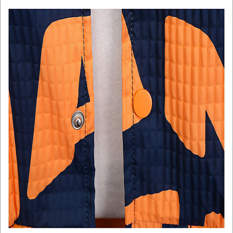 Kevad ja sügis 2024 Poiste lasteriided odavad Moodsad vabaaja ühevärvilised, suure tähestikuga pesapallimantel, 6–12–8 aastat vana