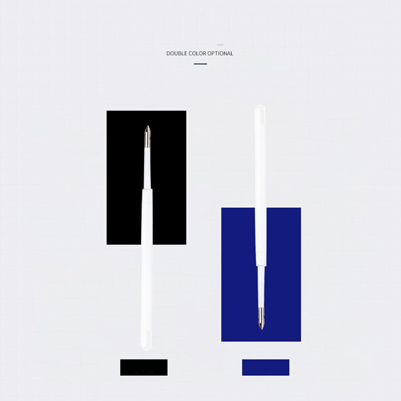 30 komada univerzalnog standardnog stila s crnom i plavom tintom 1,0 mm srednji vrh kemijske olovke za punjenje Štap za olovke školski alat za pisanje