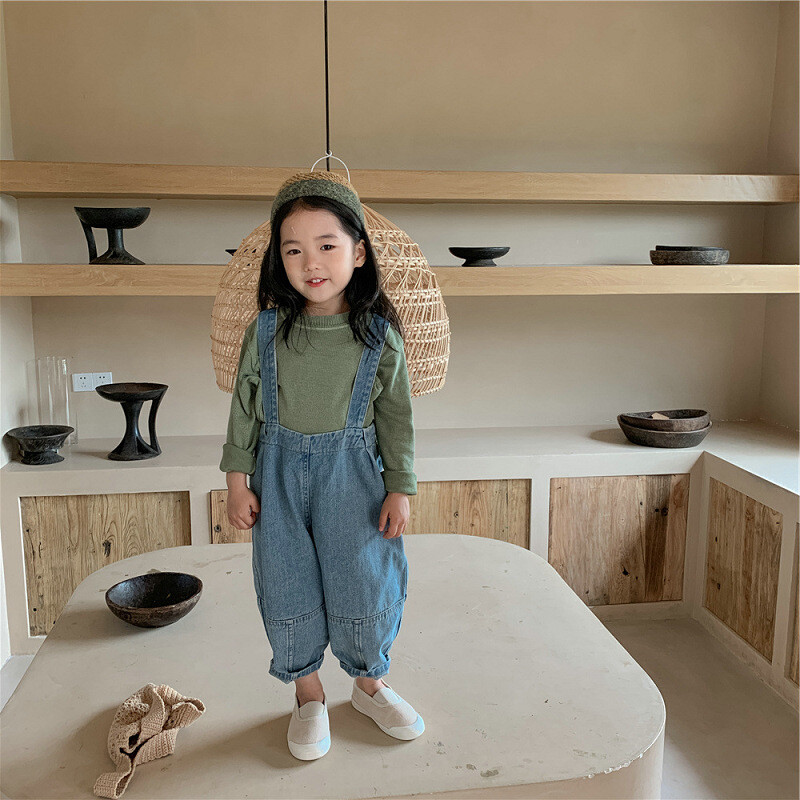 Suvised poistele ja tüdrukutele püksid Denim Kombinesoonid Sukapüksid Kombine Kevad Beebi Laste Püksid Vabaaja püksid Lasteriided