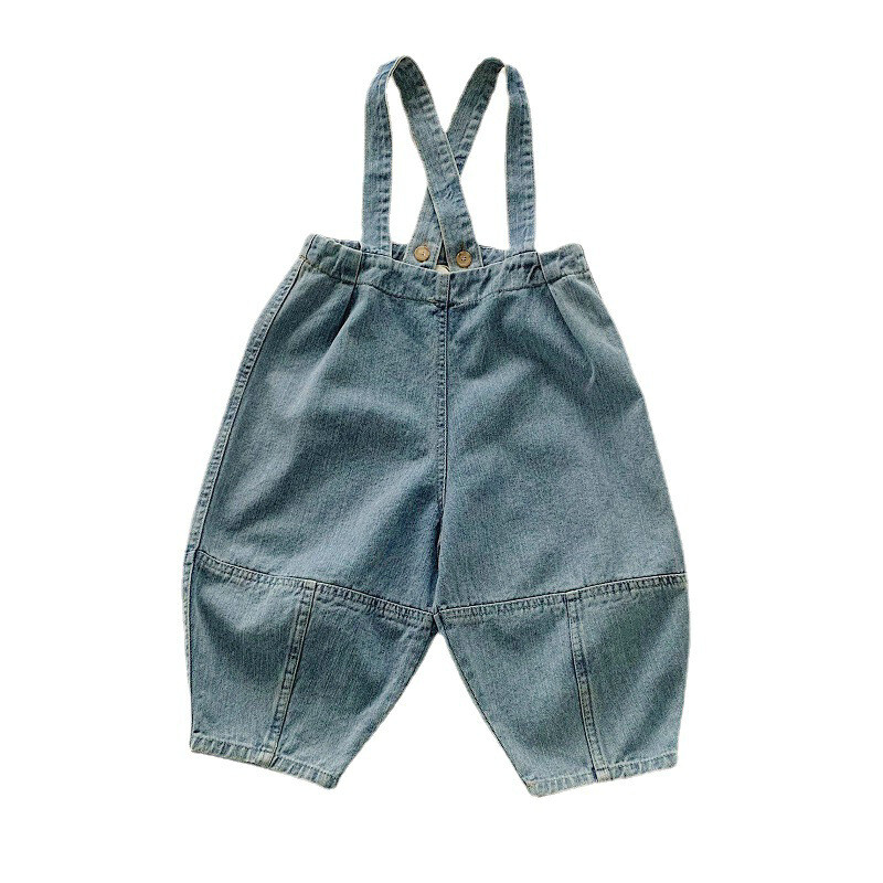 Suvised poistele ja tüdrukutele püksid Denim Kombinesoonid Sukapüksid Kombine Kevad Beebi Laste Püksid Vabaaja püksid Lasteriided