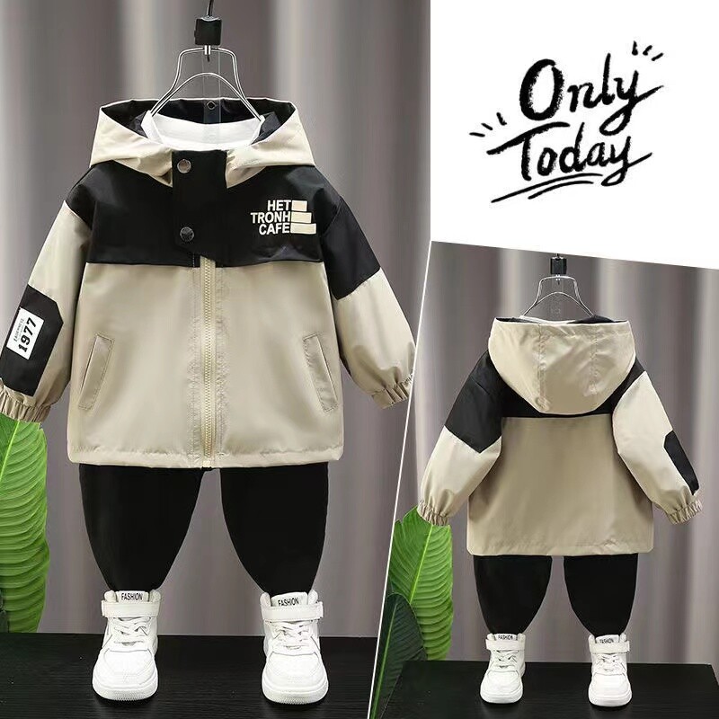 Îmbrăcăminte exterioară de primăvară și toamnă pentru copii La modă 2024 Nou Top pentru copii pentru băieți Îmbrăcăminte pentru copii la modă pentru băieți Jachetă rezistentă la vânt pentru băieți