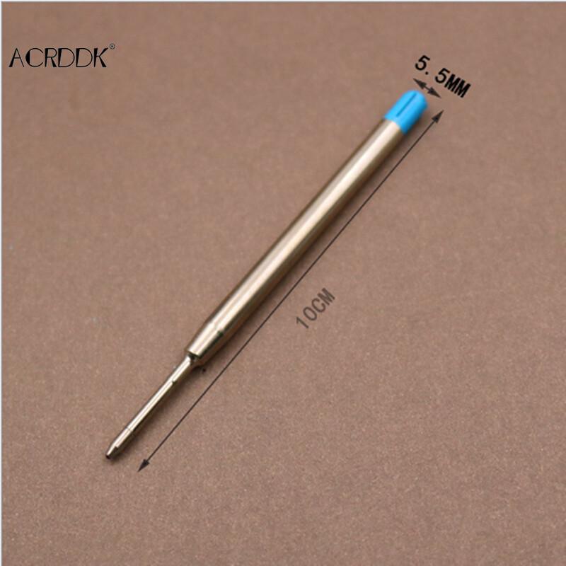 10 buc/lot Meta Pen Refill Scoala Office Pen Ballpoint Refill Neted Fine 1.0mm Medium pentru Parker Papetarie Cadouri