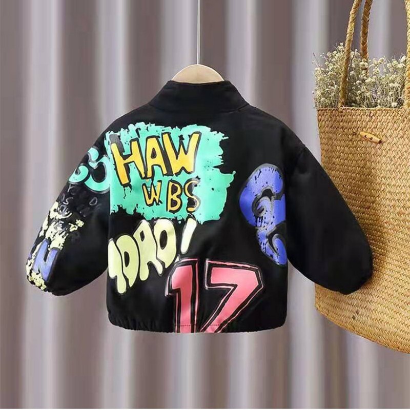 Παιδικά Αγόρια Τζιν Μπουφάν Άνοιξη και Φθινόπωρο Νέο Παιδικό Μπουφάν Baby Casual Tops Παιδικά Ρούχα 2 4 6 8 Y