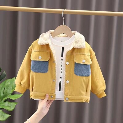 Παιδικό παλτό για αγόρι άνοιξη 2023 Νέα βρεφικά ρούχα Ανοιξιάτικα και Φθινοπωρινά ανοιχτά μπουφάν Ευέλικτο τοπ για μικρά και μεσαία παιδιά