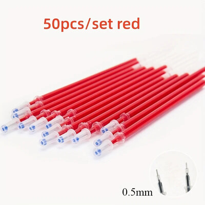 50 τμχ Ανταλλακτικά Gel στυλό Ανταλλακτικά Ανταλλακτικά Gel Pen 3 Τύποι Χρωμάτων για Παιδιά Ενήλικες Βιβλία Σχέδιο Doodling Crafts Scrapbooking Journ