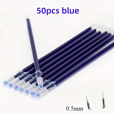 50 τμχ Ανταλλακτικά Gel στυλό Ανταλλακτικά Ανταλλακτικά Gel Pen 3 Τύποι Χρωμάτων για Παιδιά Ενήλικες Βιβλία Σχέδιο Doodling Crafts Scrapbooking Journ