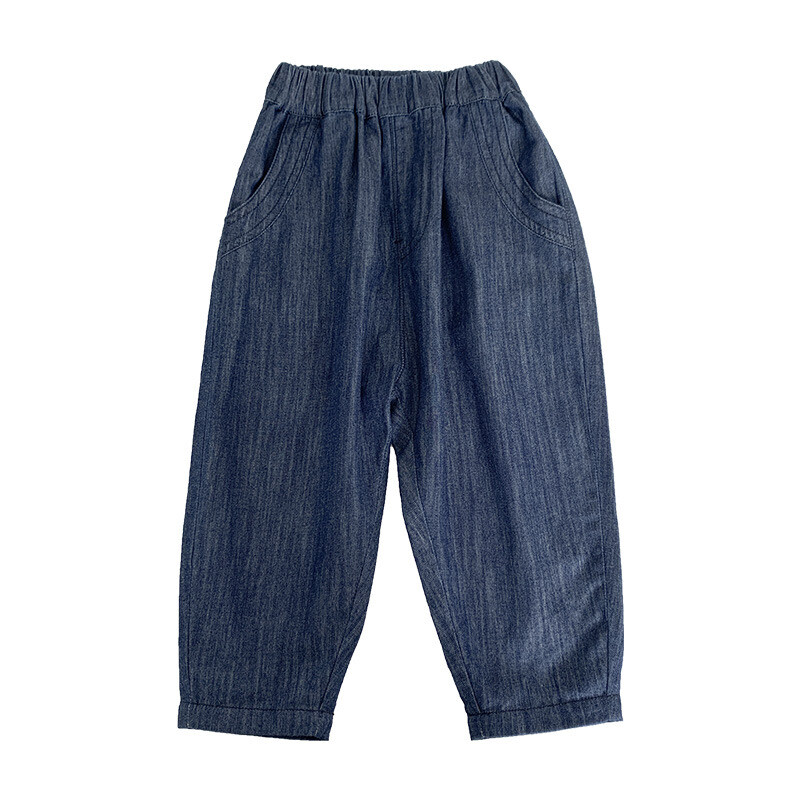 Primavara Toamna blugi subtiri pantaloni largi din denim