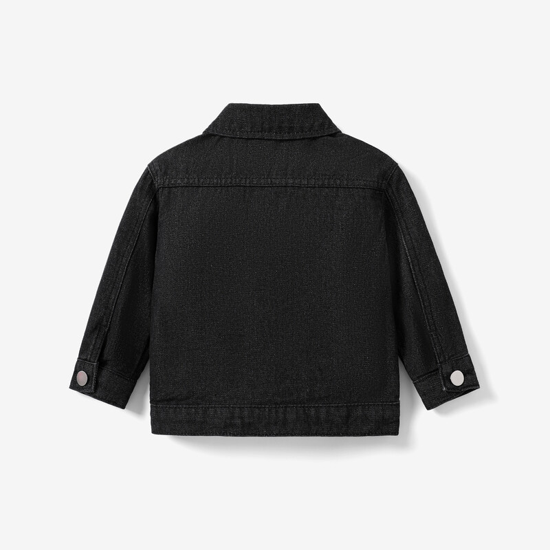 PatPat Νήπιο/Παιδικό Κοριτσίστικο/Αγόρι Casual Τζιν μπουφάν με στάμπα αστεριών από 85% βαμβάκι