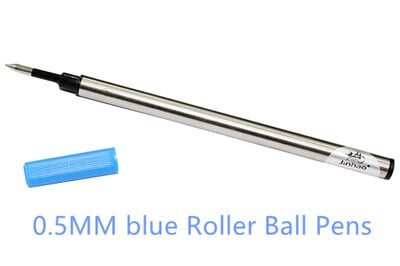 10 bucăți de reîncărcare stilou cu bile JINHAO, cu cerneală standard, neagră și albastră, 0,5 MM 0,7 MM Accesorii pentru școală de birou