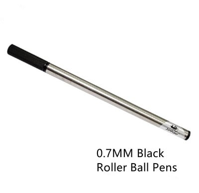 10 bucăți de reîncărcare stilou cu bile JINHAO, cu cerneală standard, neagră și albastră, 0,5 MM 0,7 MM Accesorii pentru școală de birou