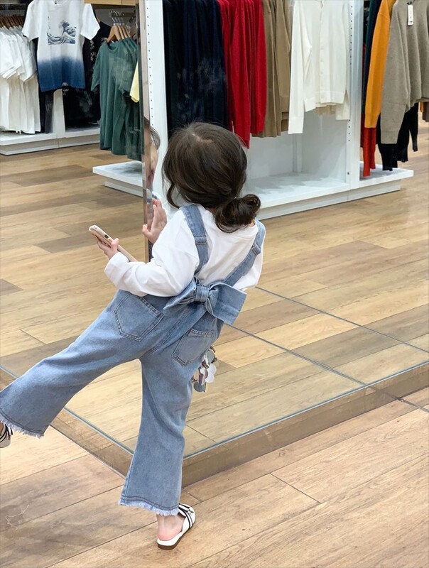 Jesen 2024, novi kombinezoni za djevojčice, dječje hlače na naramenice, traper kombinezoni s mašnom na leđima za djevojčice, dječje rastezljive traperice, odjeća za dojenčad