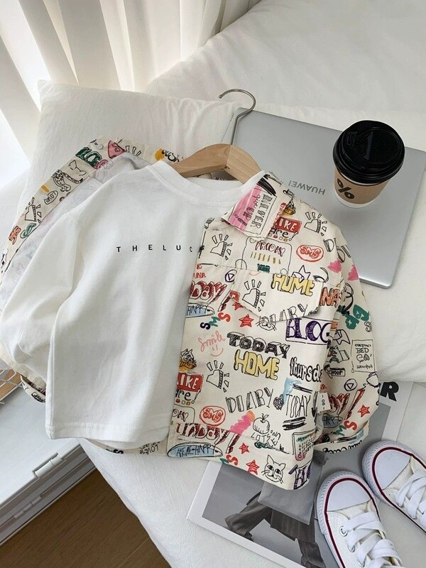 Jachetă de blugi pentru copii Jachetă de primăvară pentru băiat Top Haine de exterior pentru copii Jachetă pentru băiat Îmbrăcăminte exterioară pentru copii Jachetă pentru copii